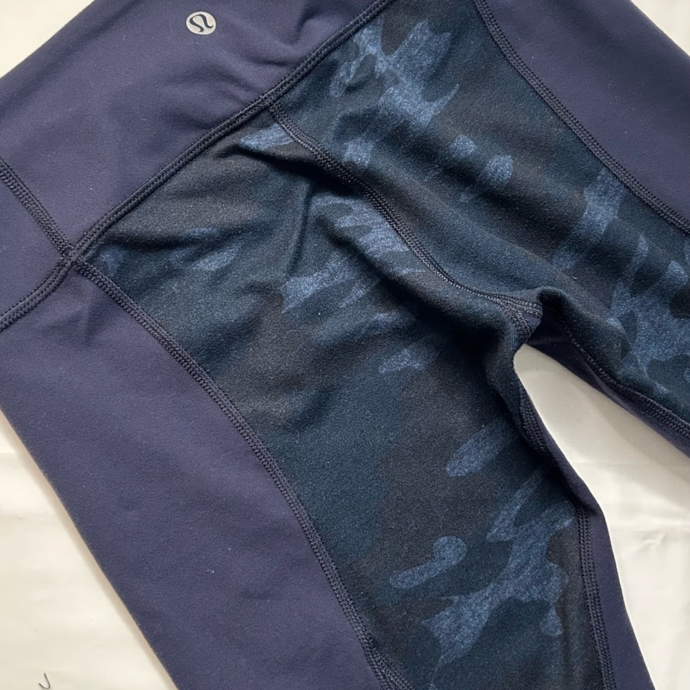 lululemon athletica Navy Blue Leggings